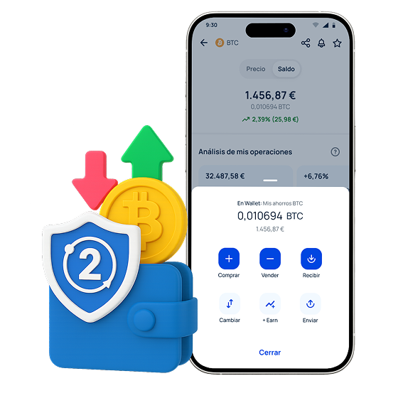 Gestiona todas tus criptos con Bit2Me Wallet
