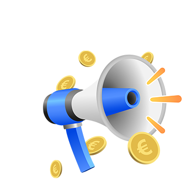 Gana una recompensa cada vez que tus amigos operen